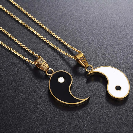 Yin-Yang Love Necklaces (Set of 2)