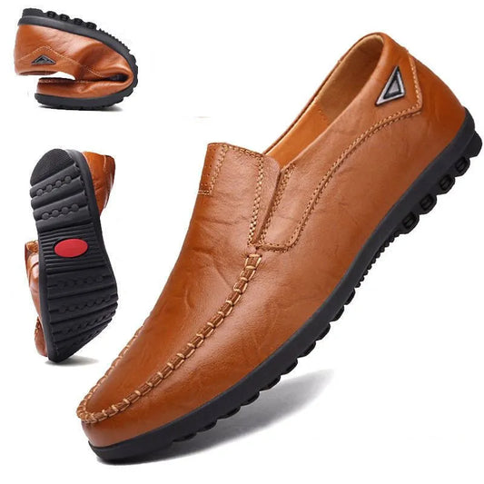 Viccaro Genuine Leather Slip-On Shoe