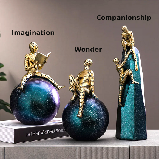 Celestial Wonder Golden Figurine Collection